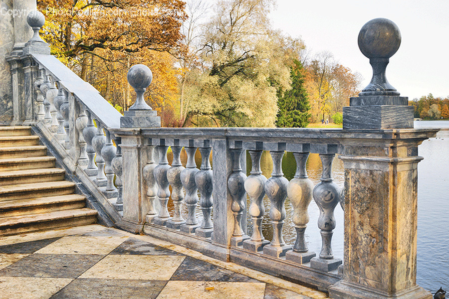 Banister, Handrail, Art, Sculpture, Statue