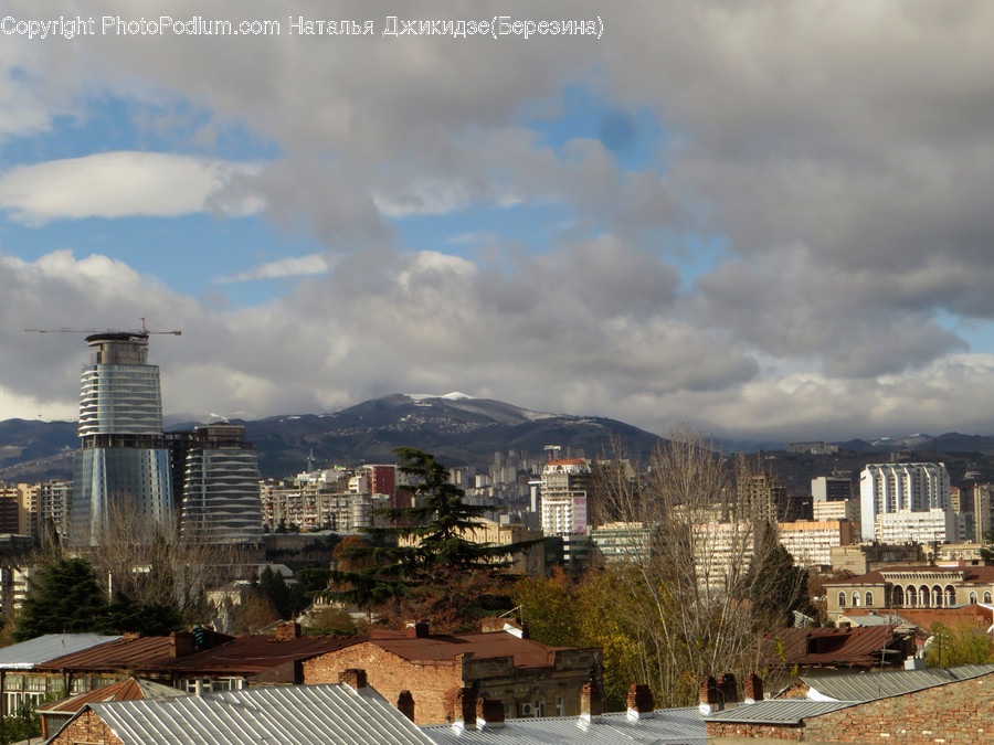 Building, City, Downtown, Town, Urban
