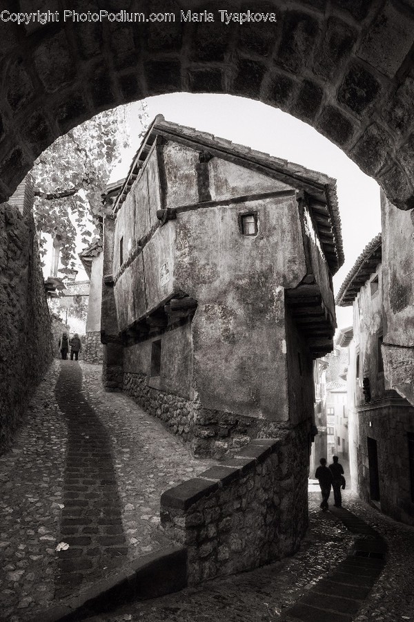 Arch, Arched, Architecture, Building, Alley