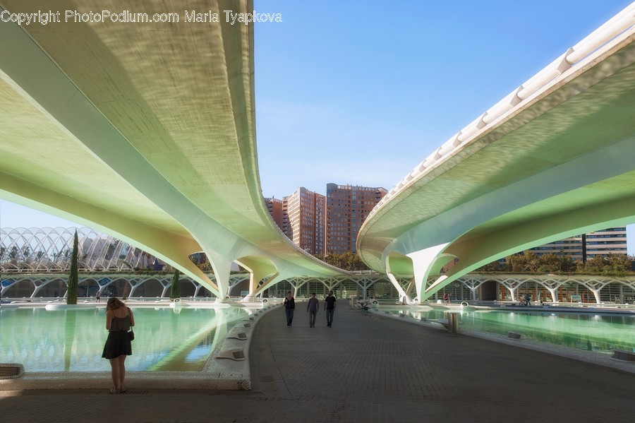 Architecture, Building, Convention Center, Terminal, Pool