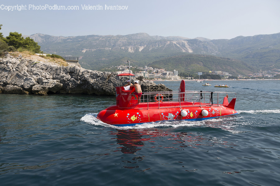 Coast Guard, Boat, Dinghy, Transportation, Vessel