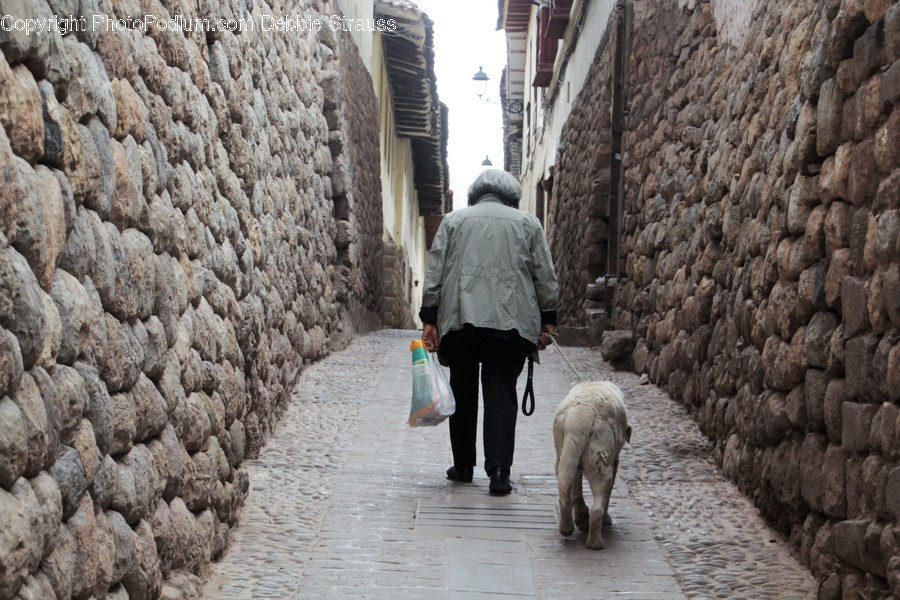 Human, People, Person, Cobblestone, Path