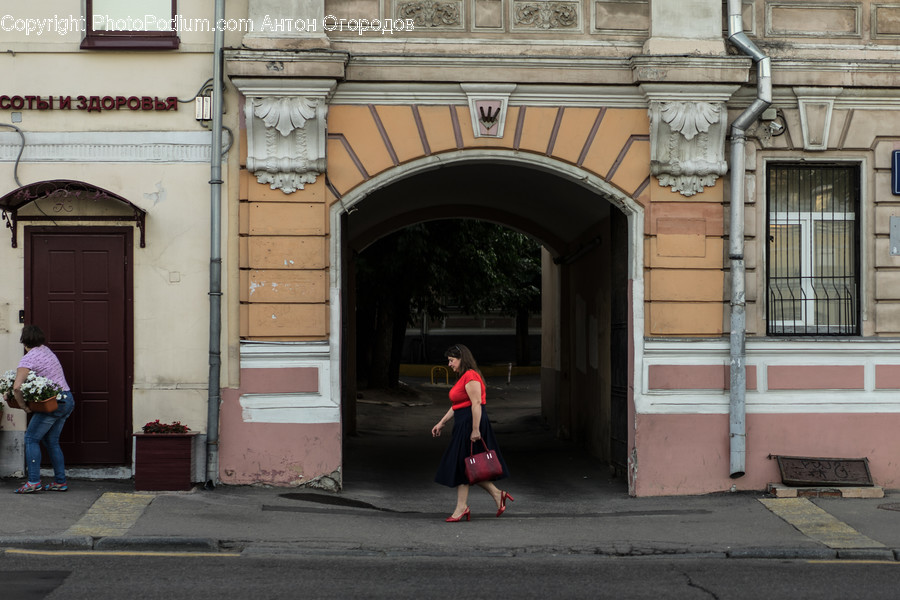 Human, People, Person, Arch, Arched