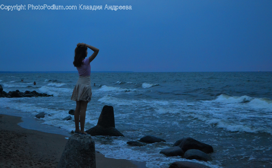 Human, People, Person, Nature, Ocean