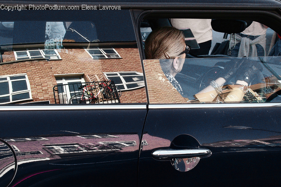 Brick, Car Mirror, Mirror, Awning, Canopy