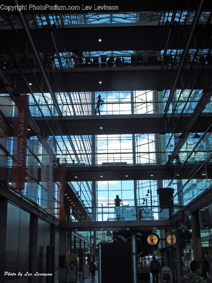 Architecture, Building, Skylight, Window, Factory