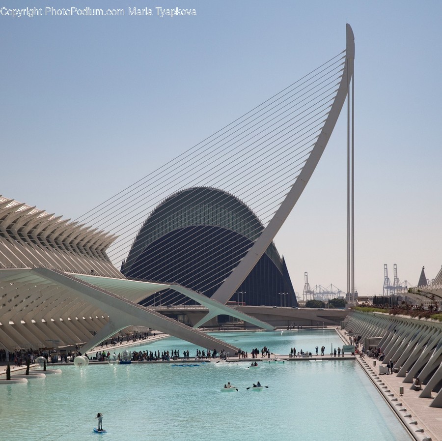 Architecture, Building, Convention Center, Housing, City