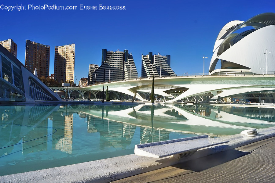Architecture, Building, Convention Center, Housing, City