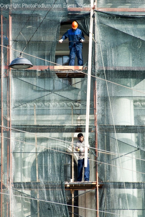 Human, People, Person, Construction, Scaffolding