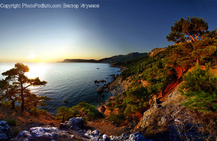 Dawn, Dusk, Nature, Outdoors, Red Sky