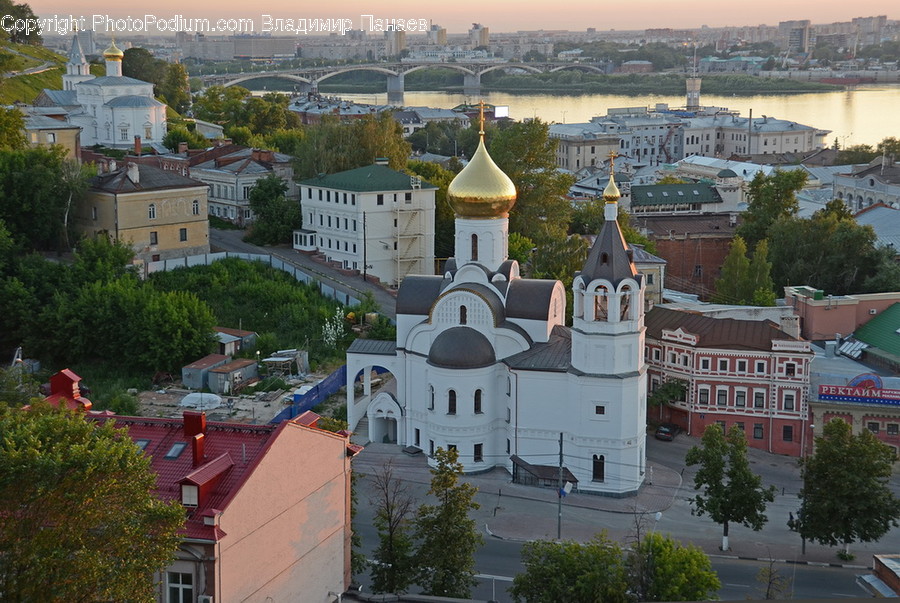 Architecture, Bell Tower, Building, Tower, Aerial View