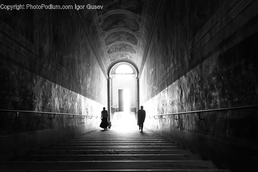 Tunnel, Crypt, Corridor, Alley, Alleyway