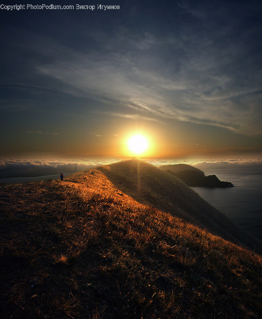 Outdoors, Sky, Sun, Dawn, Dusk