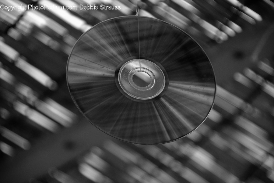 Disk, Spiral, File Binder, Lighting, Hand