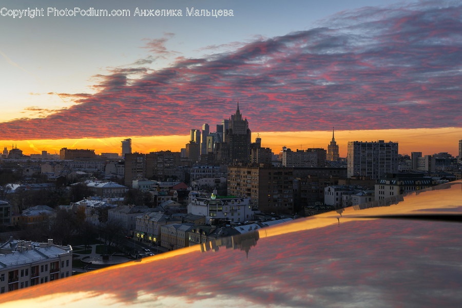 Dawn, Dusk, Nature, Outdoors, Red Sky