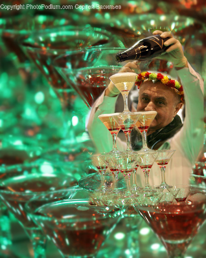 Glass, Goblet, Alcohol, Beverage, Cocktail