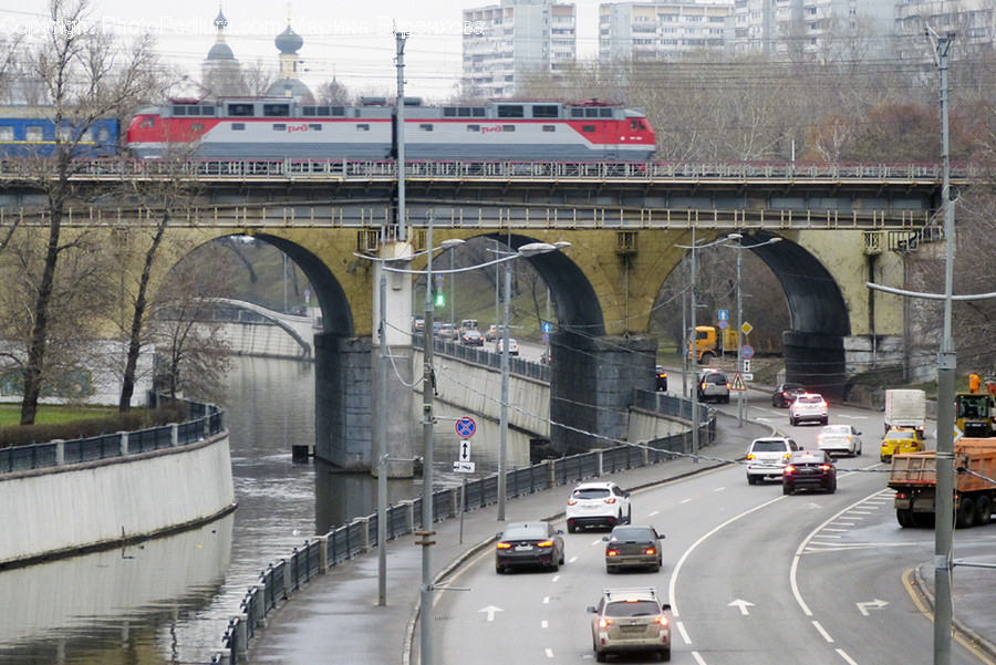 Tunnel, Train, Transportation, Vehicle, Freeway