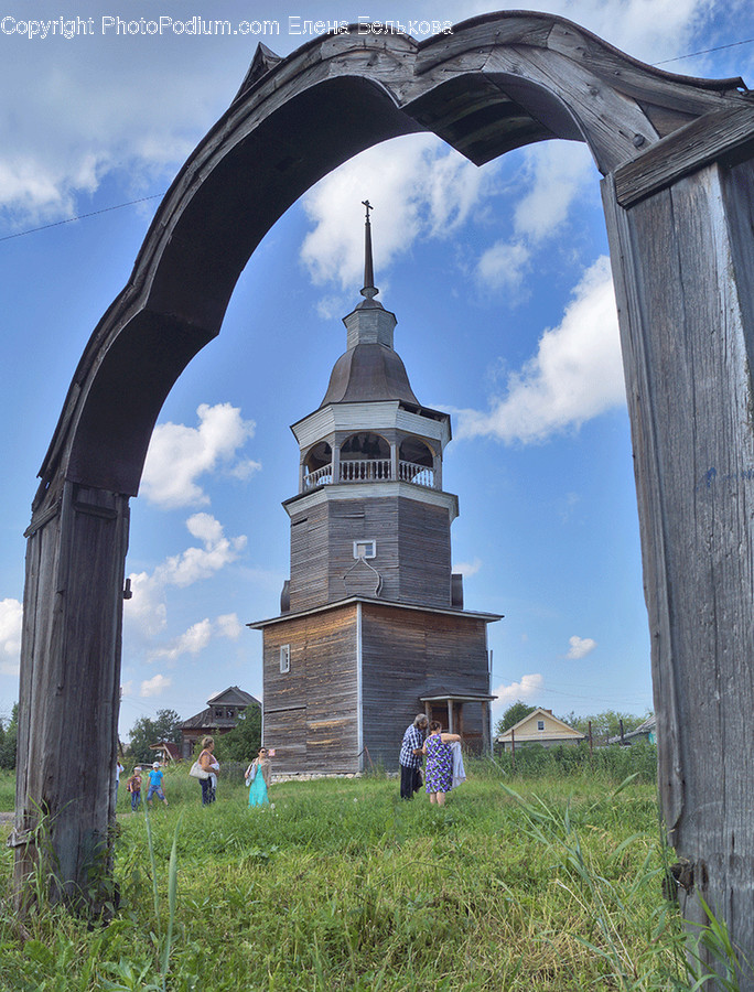 Architecture, Bell Tower, Building, Tower, Dome