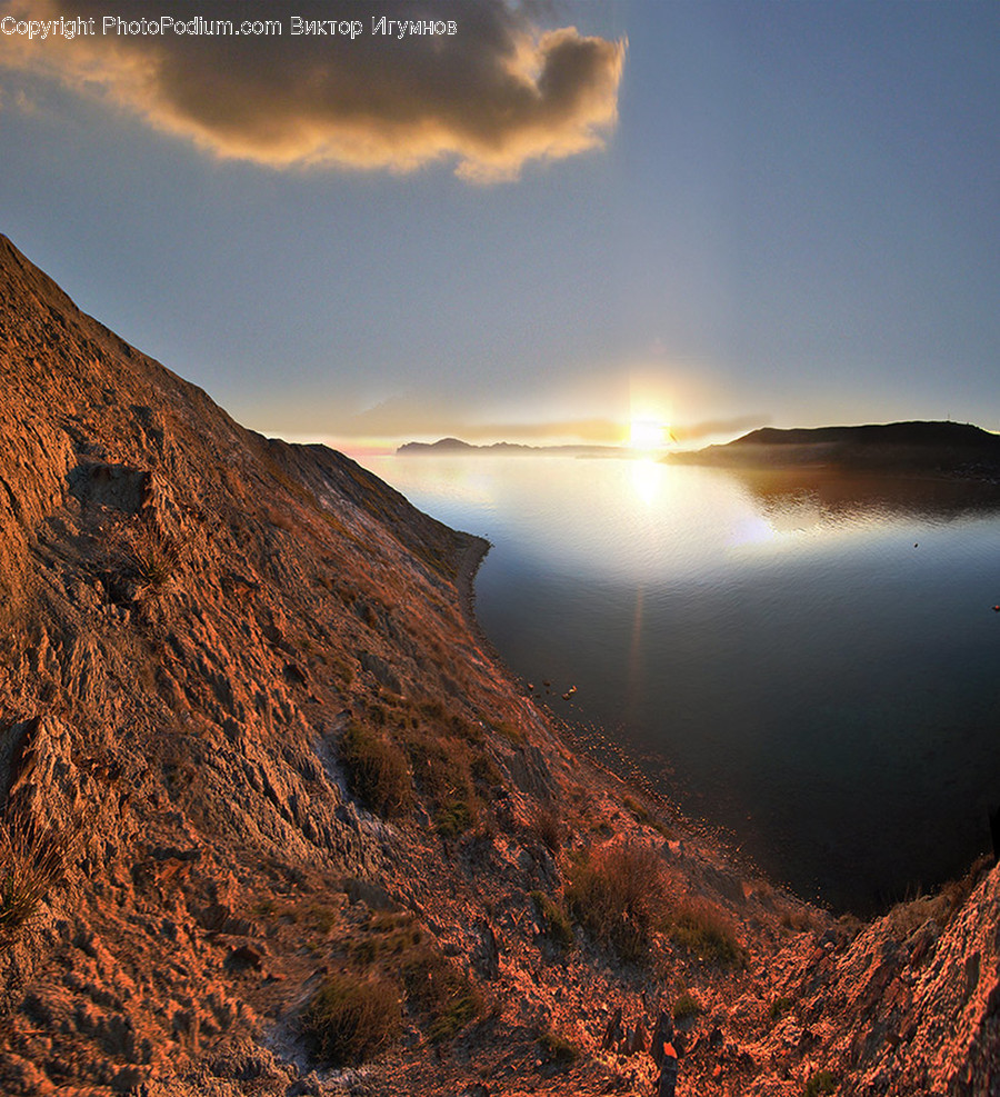 Dawn, Dusk, Nature, Outdoors, Red Sky