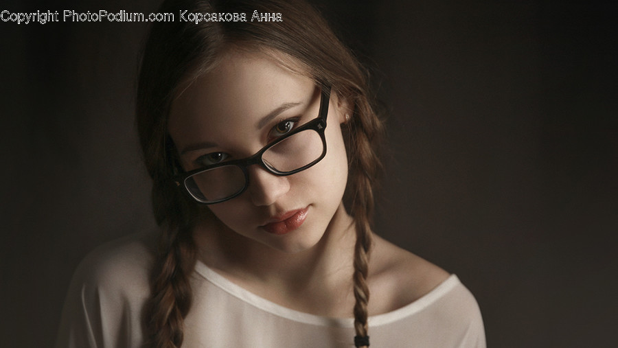 Human, People, Person, Glasses, Female