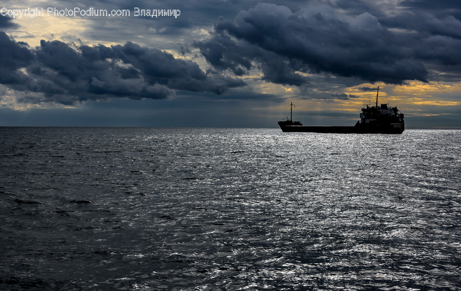 Freighter, Ship, Tanker, Transportation, Vessel