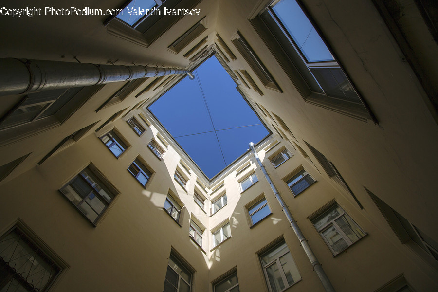Architecture, Building, Skylight, Window, Housing
