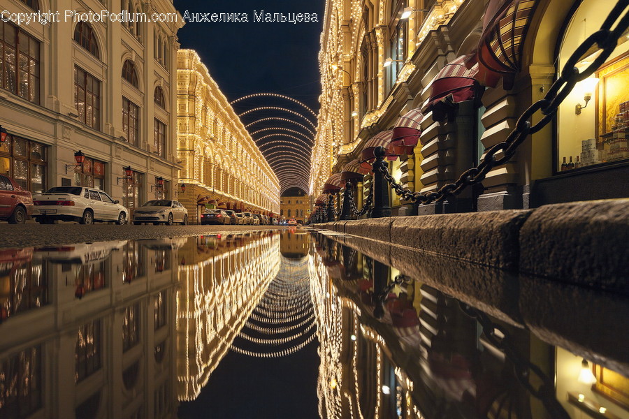 Canal, Outdoors, Water, Building, City