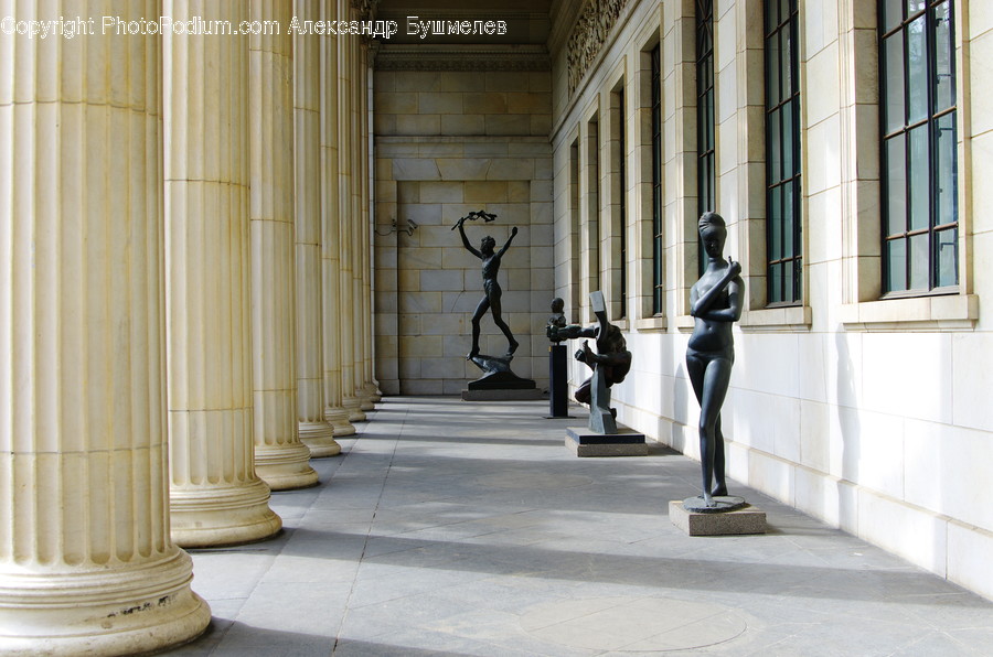 Architecture, Building, Column, Pillar, Art