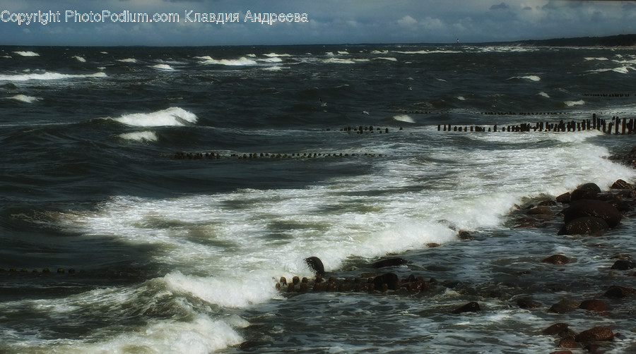 Nature, Ocean, Outdoors, Sea, Sea Waves