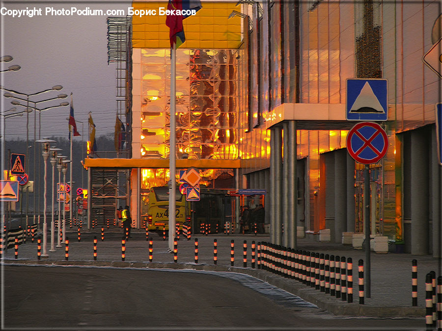 City, Downtown, Metropolis, Urban, Cafe, Cafeteria, Food Court