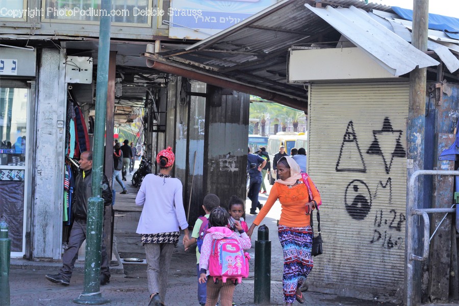 Human, People, Person, Kiosk, Clown