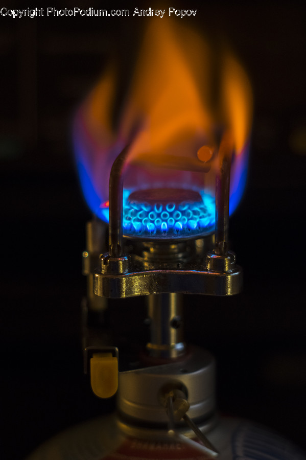 Fire, Flame, Dish, Food, Meal