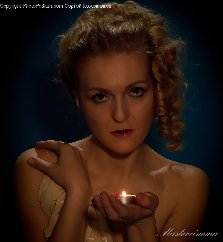 Human, People, Person, Candle, Fire