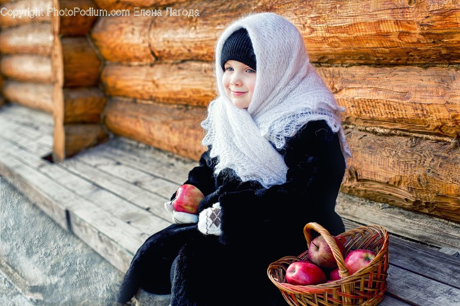 Human, People, Person, Basket, Female