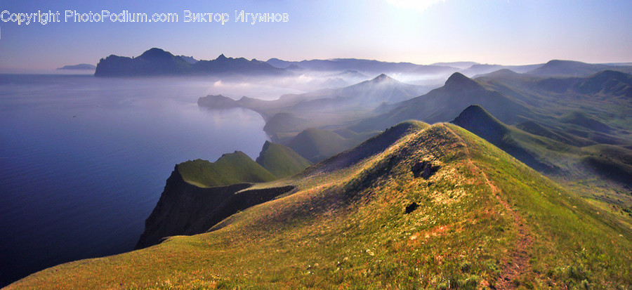 Crest, Mountain, Mountain Range, Nature, Outdoors