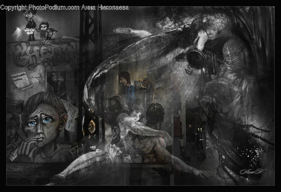 Human, People, Person, Art, Poster
