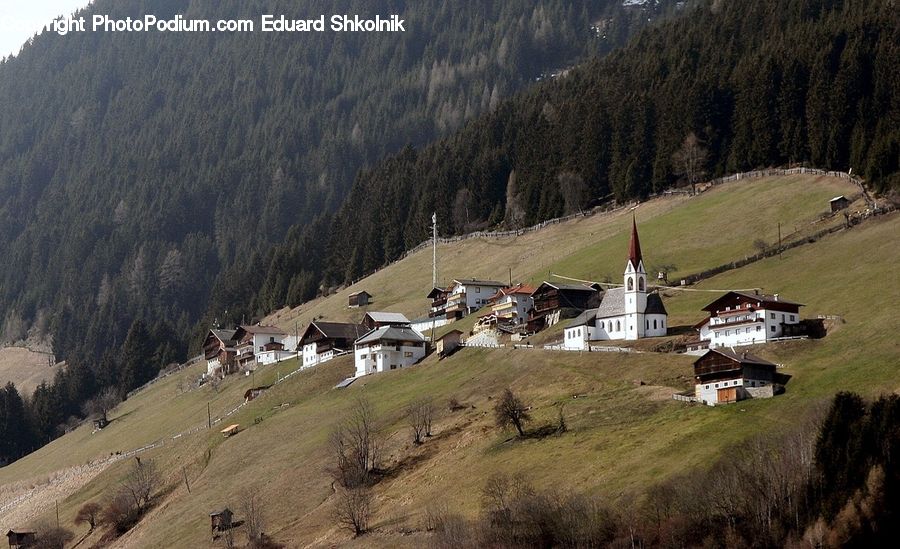 Architecture, Housing, Monastery, Building, Downtown, Town, Cottage