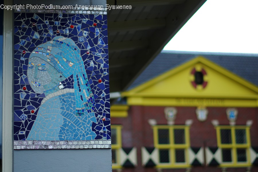 Art, Mosaic, Tile, Brick, Indoors