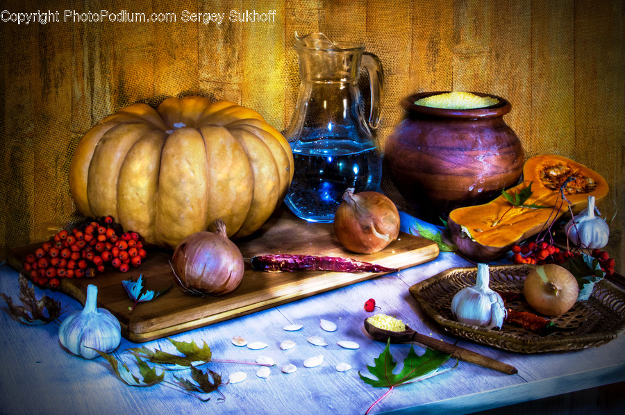 Flora, Food, Garlic, Plant, Produce