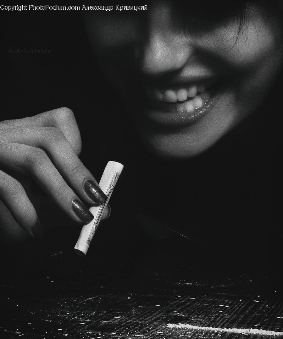 Human, People, Person, Smoke, Face