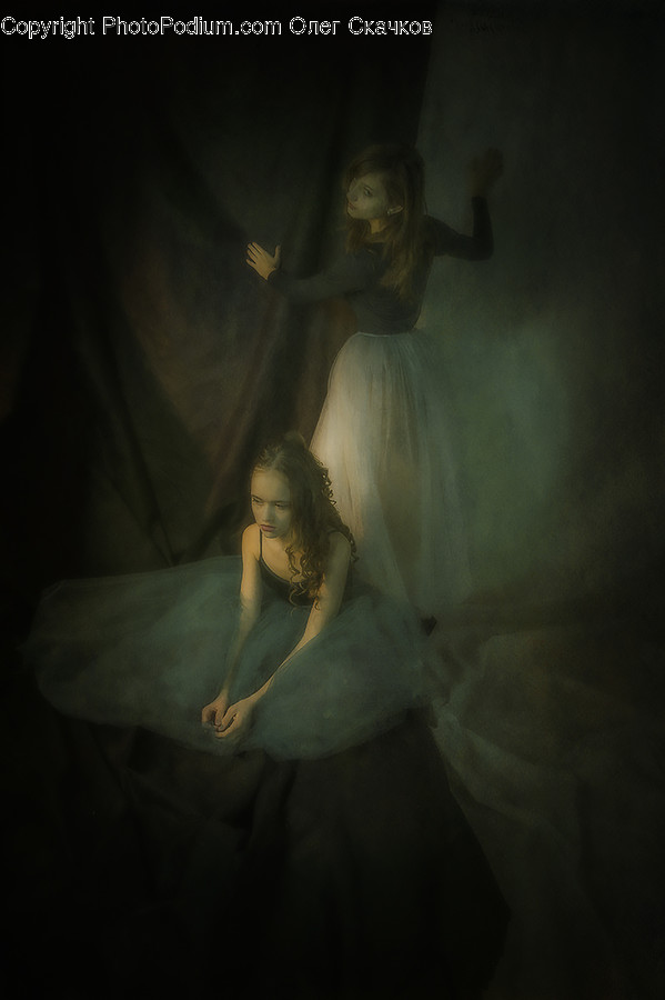 Mosquito Net, Face, Human, Person, Portrait