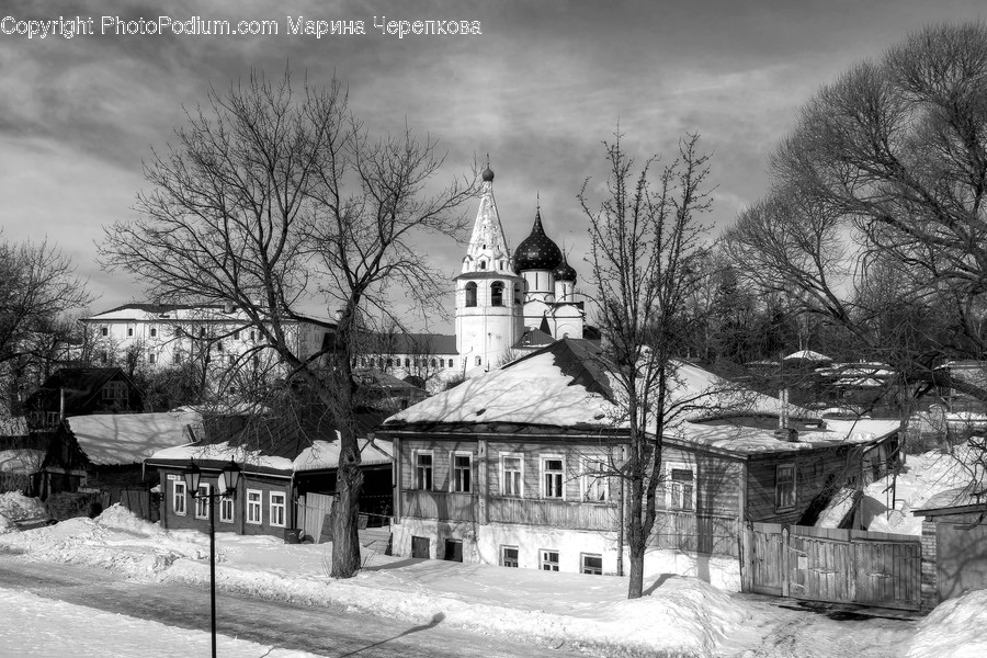 Building, City, Town, Urban, Countryside