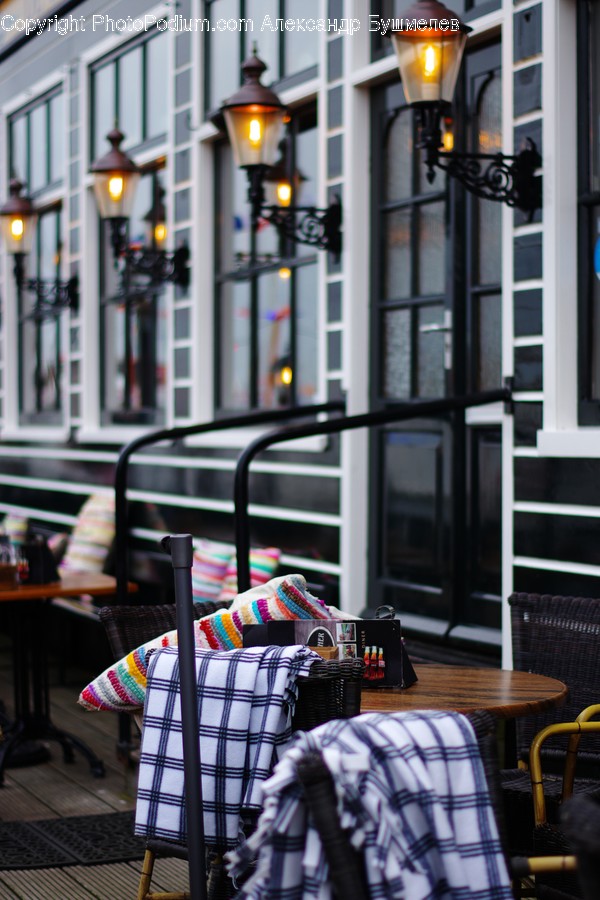 Chair, Furniture, Cafe, Restaurant, Porch
