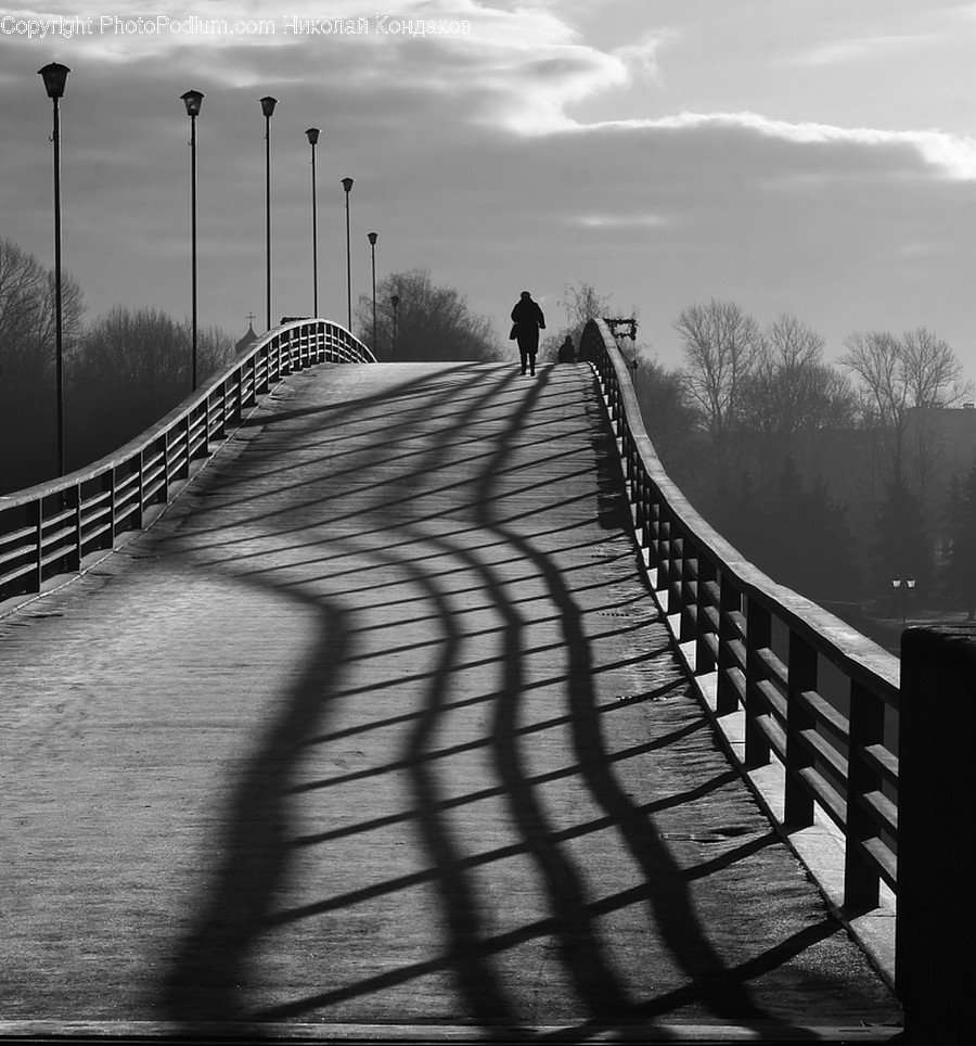 Asphalt, Tarmac, Dock, Pier, Boardwalk
