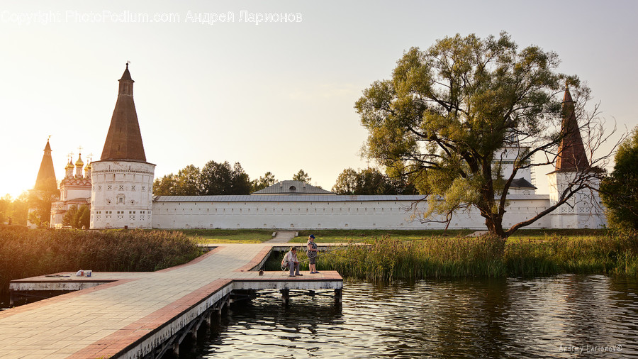 Architecture, Building, Castle, Dock, Pier