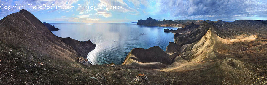 Crater, Mountain, Nature, Outdoors, Volcano