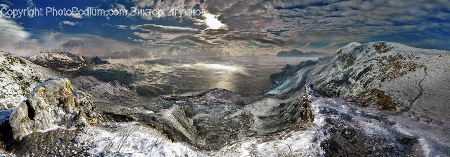 Glacier, Ice, Mountain, Nature, Outdoors