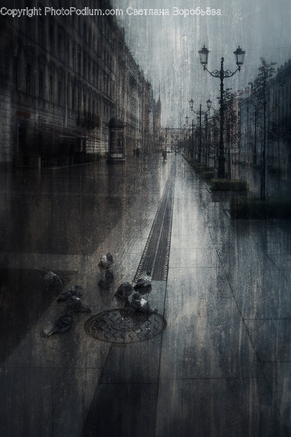Canal, Outdoors, Water, Flood, Nature
