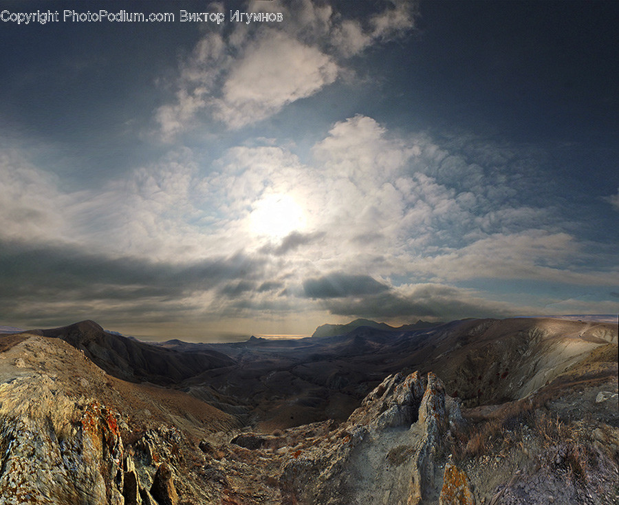 Crest, Mountain, Mountain Range, Nature, Outdoors
