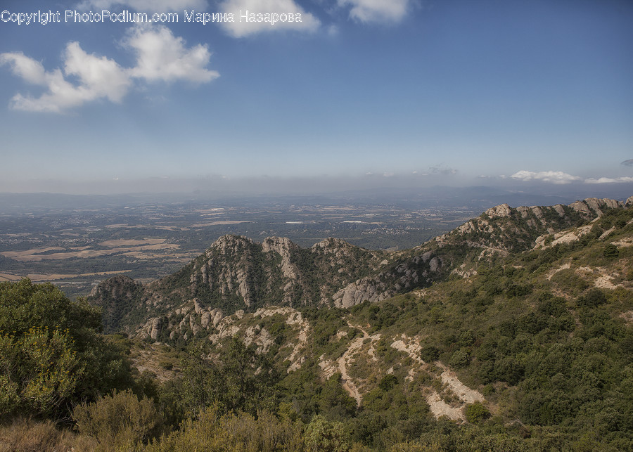 Crest, Mountain, Mountain Range, Nature, Outdoors
